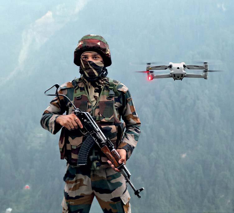 CHINESE THREAT IN INDIAN DRONES